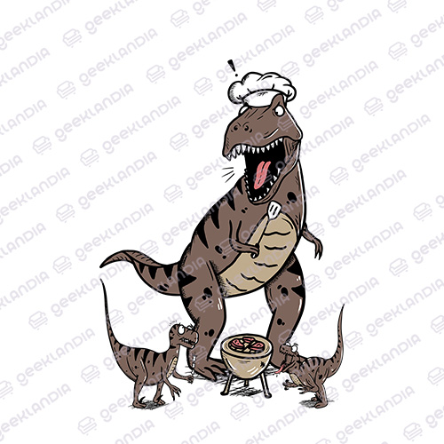 Estampa DTF Têxtil Carnivoros