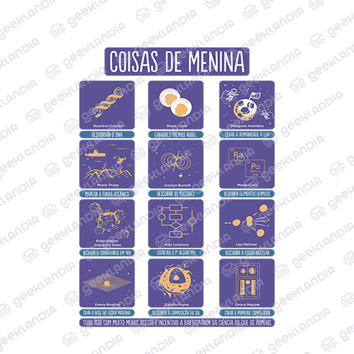 Estampa DTF Têxtil Coisas de Menina