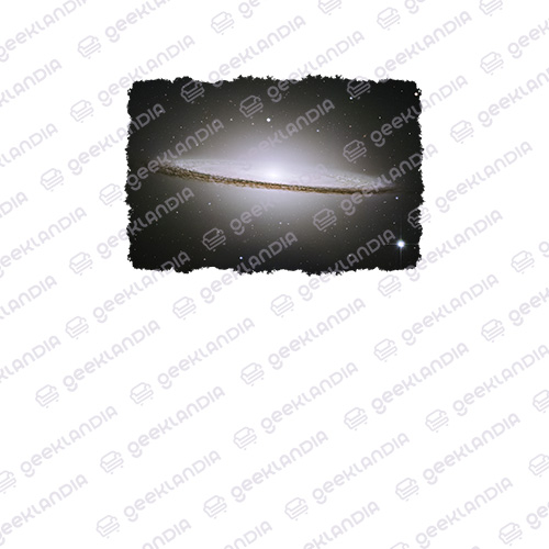 Estampa DTF Têxtil Galaxia do Sombrero Hubble