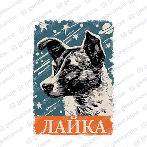 Estampa DTF Têxtil Laika