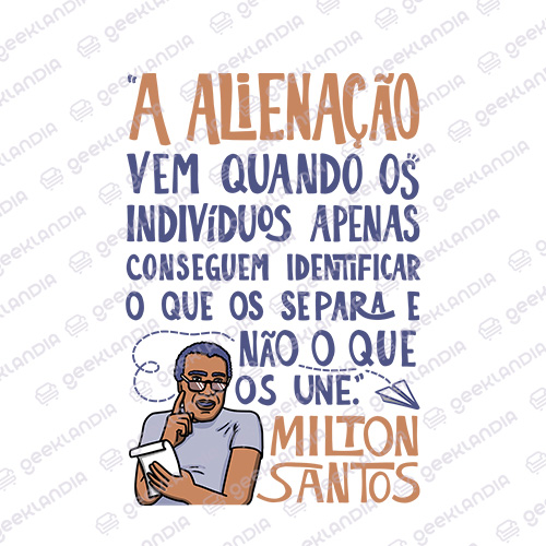 Estampa DTF Têxtil Milton Santos