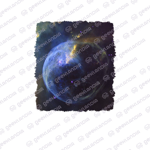 Estampa DTF Têxtil Nebulosa da Bolha