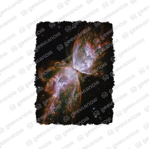Estampa DTF Têxtil Nebulosa da Borboleta