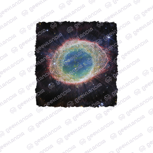 Estampa DTF Têxtil Nebulosa do Anel