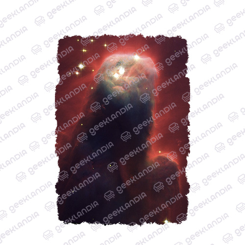 Estampa DTF Têxtil Nebulosa do Cone