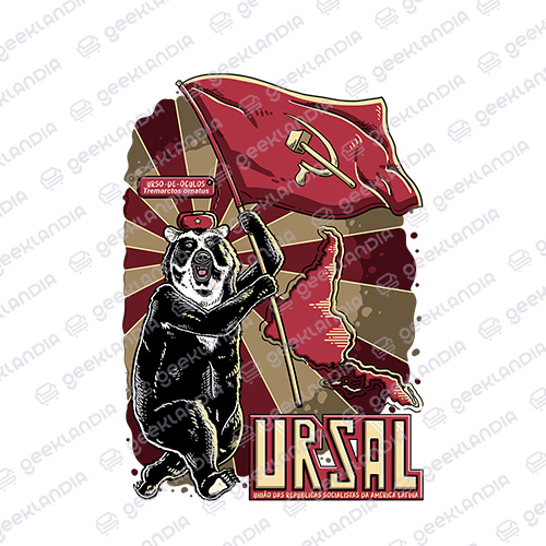 Estampa DTF Têxtil Ursal