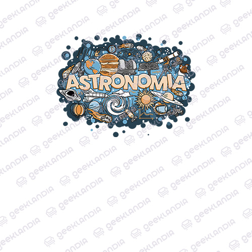 Estampa DTF UV Astronomia