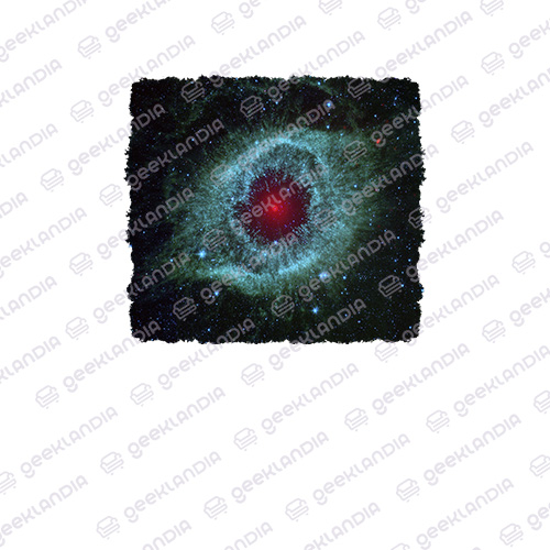 Estampa DTF UV Nebulosa da Helix Infravermelho