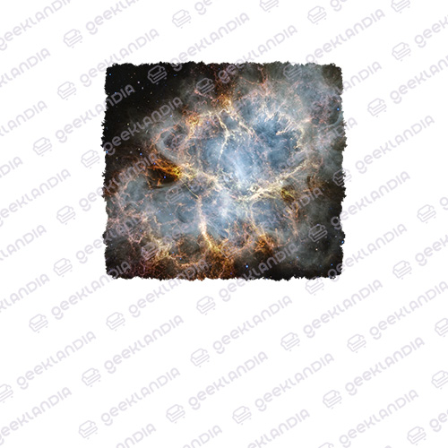 Estampa DTF UV Nebulosa do Caranguejo