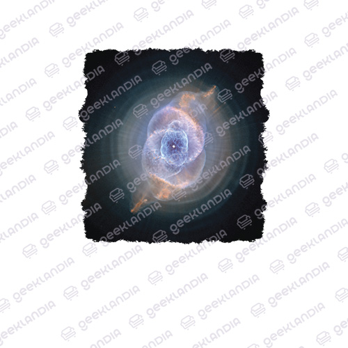 Estampa DTF UV Nebulosa Olho do Gato