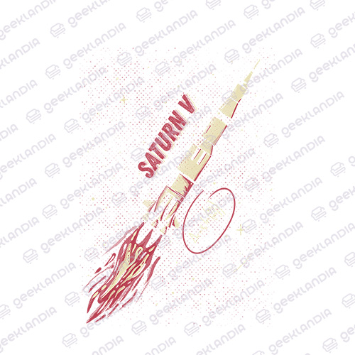 Estampa DTF UV Saturn V