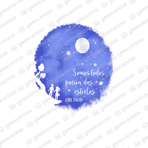 Estampa DTF UV Somos Poeira das Estrelas