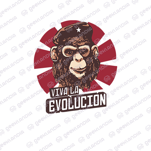 Estampa DTF UV Viva La Evolucion