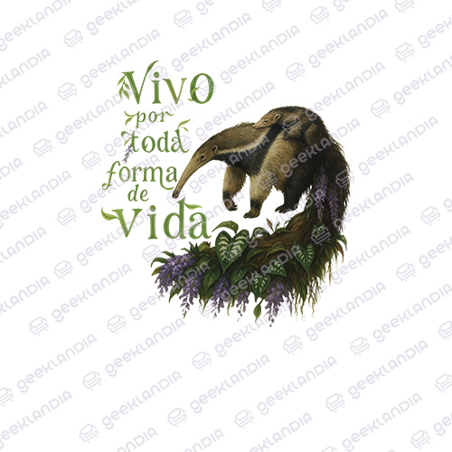 Estampa DTF UV Vivo por Toda Forma de Vida